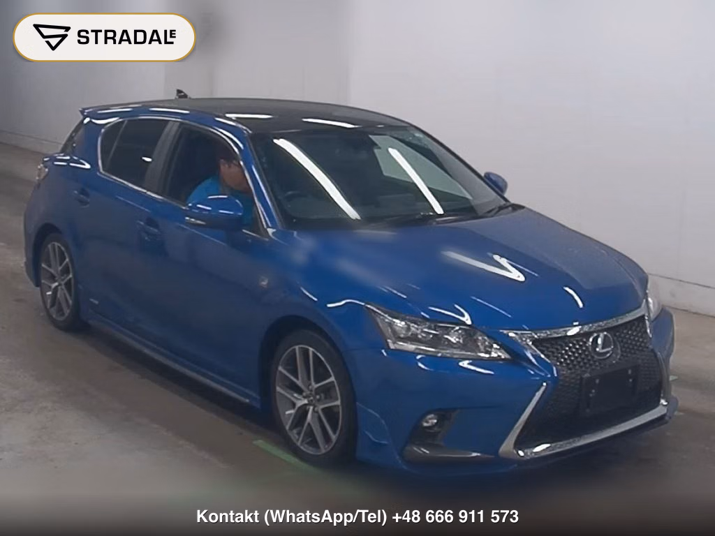 LEXUS CT CT200H F SPORT 2015, aukcja z Japonii, zdjęcie 1