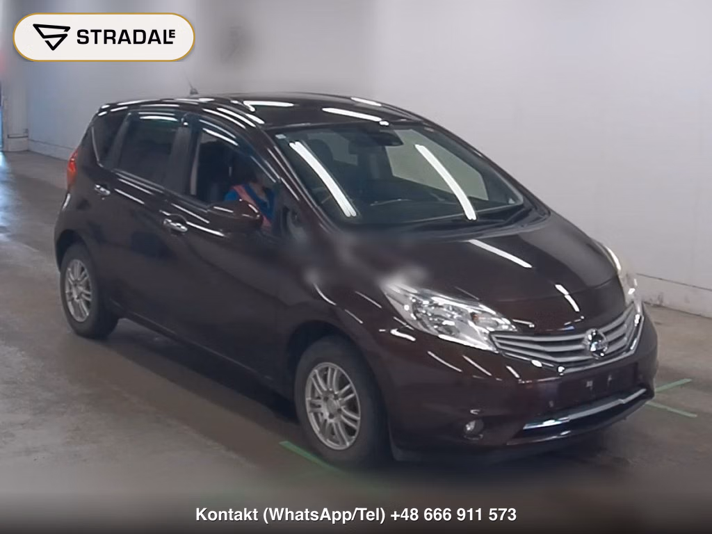 NISSAN NOTE 4WD MEDALIST X FOUR 2016, aukcja z Japonii, zdjęcie 1