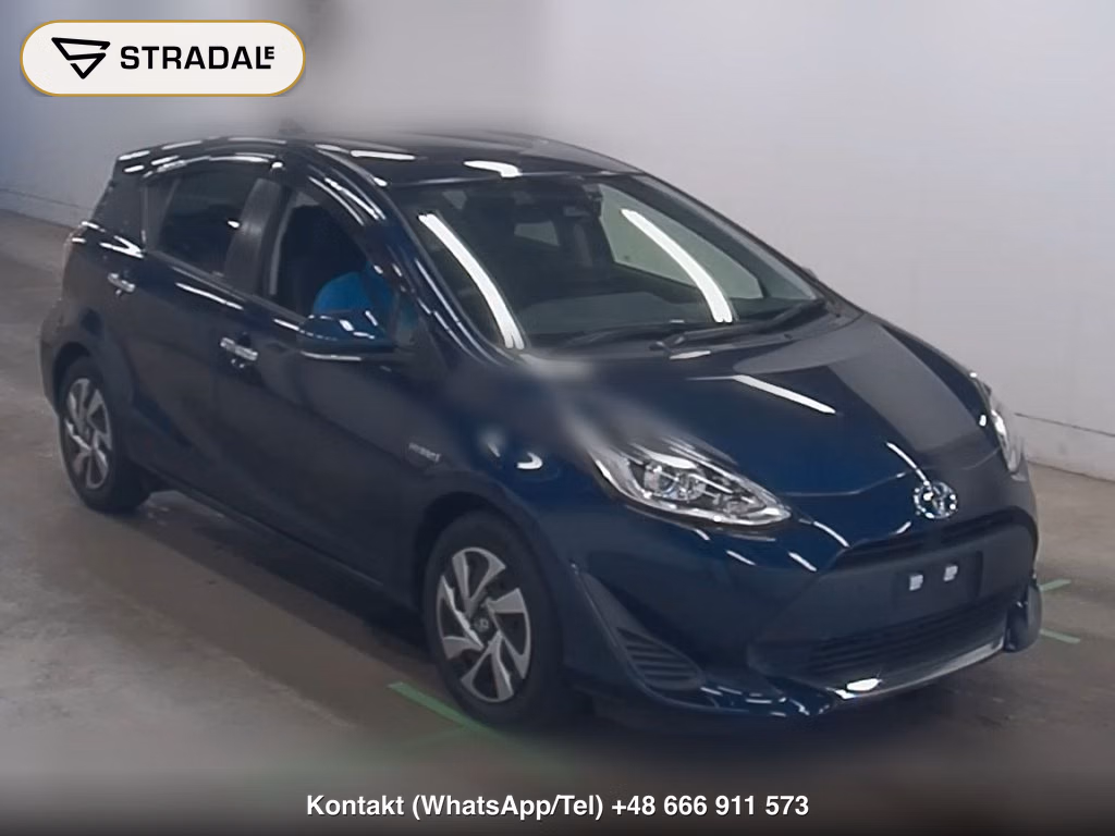 TOYOTA AQUA S STYLE BLACK 2019, aukcja z Japonii, zdjęcie 1