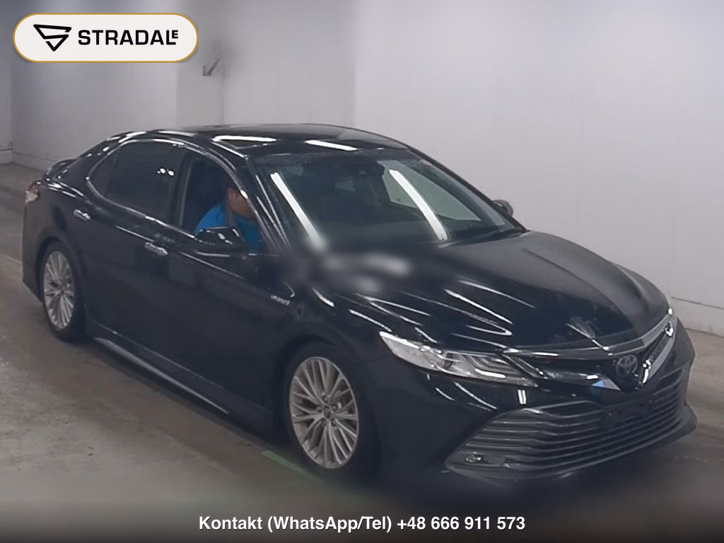 TOYOTA CAMRY 4D G LEATHER PACKAGE 2018, aukcja z Japonii, zdjęcie 1