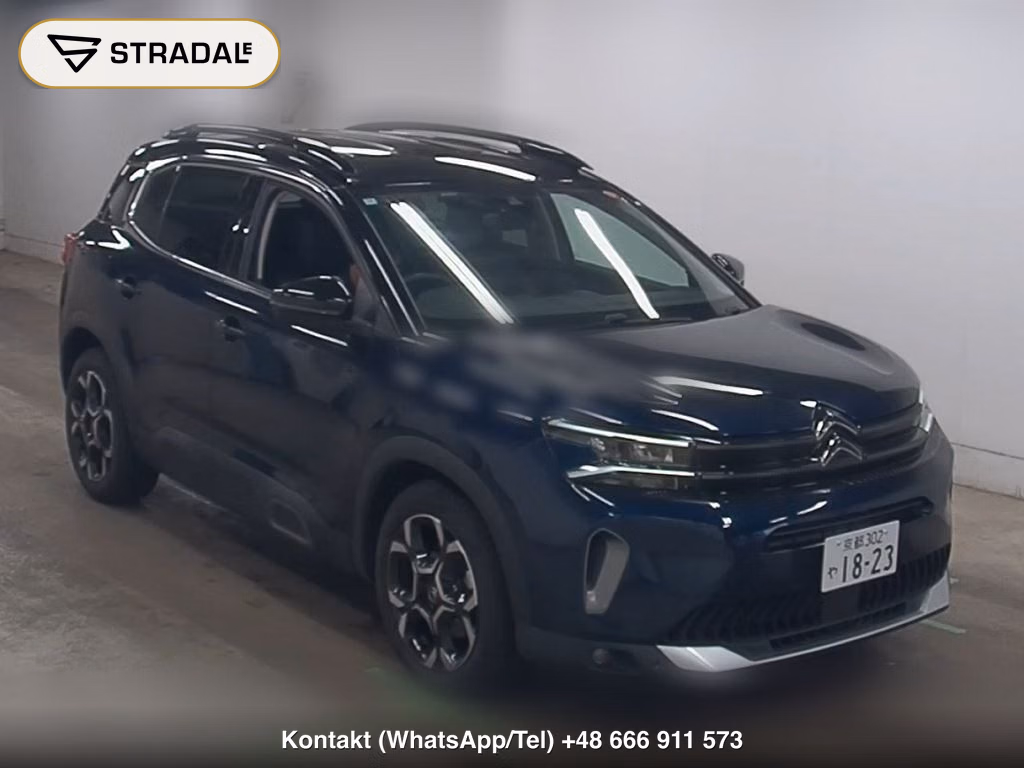 CITROEN C5 AIRCROSS SUV SHINE BLUE HDI 2022, aukcja z Japonii, zdjęcie 1