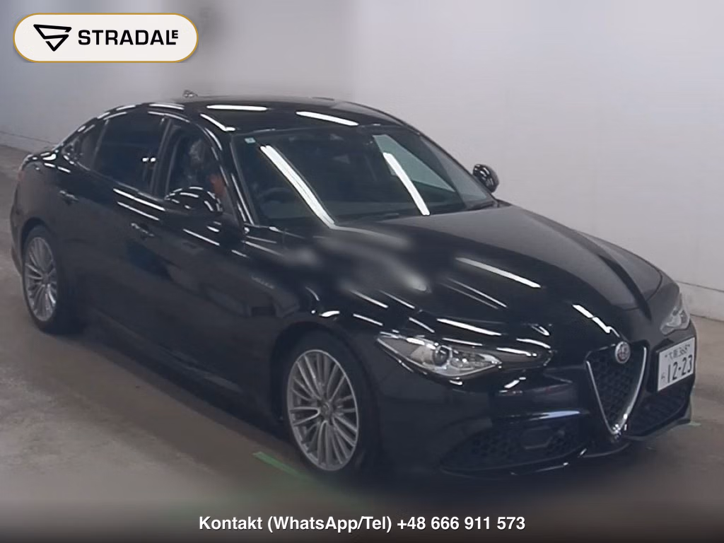 ALFA ROMEO GIULIA 4D 2.0 TURBO VELOCE 2019, aukcja z Japonii, zdjęcie 1