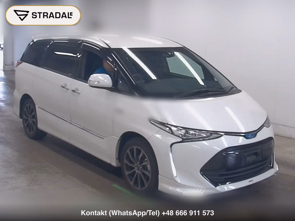 TOYOTA ESTIMA HYBRID 4WD AERAS PREMIUM-G 2016, aukcja z Japonii, zdjęcie 1