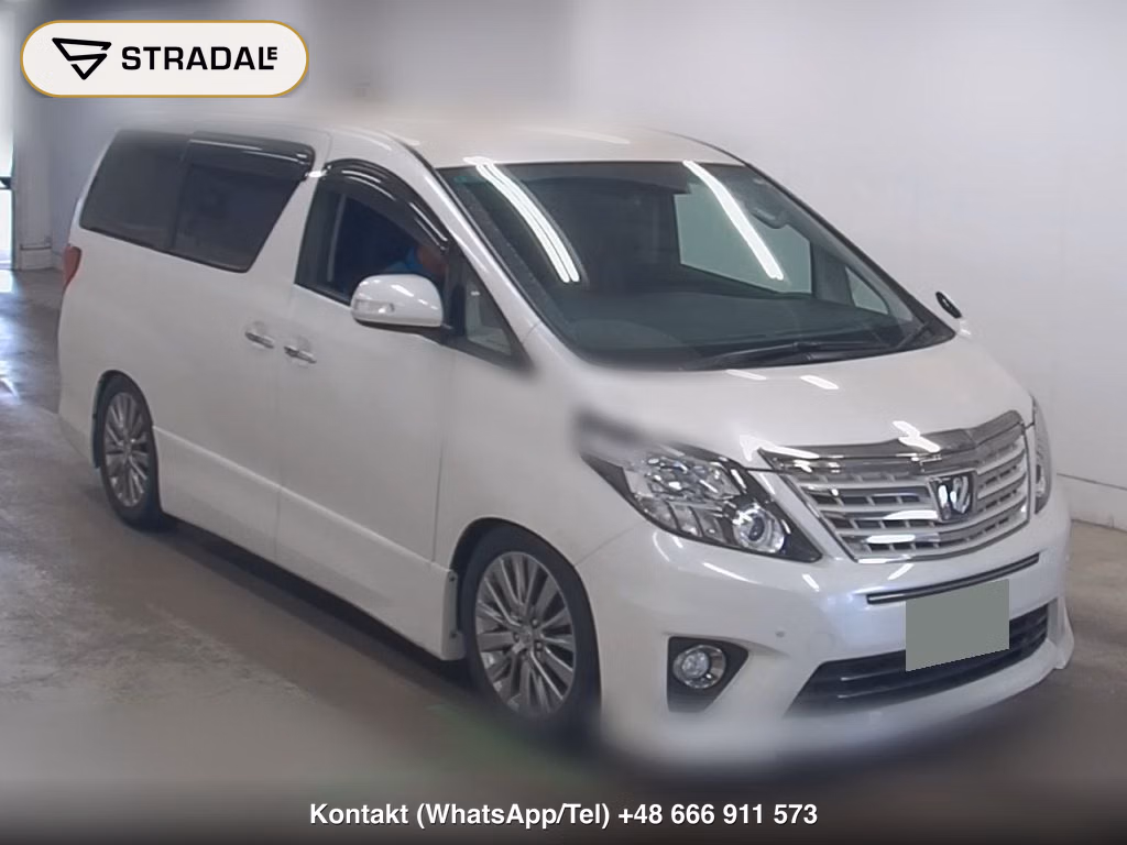 TOYOTA ALPHARD 240S TYPE GOLD 2013, aukcja z Japonii, zdjęcie 1
