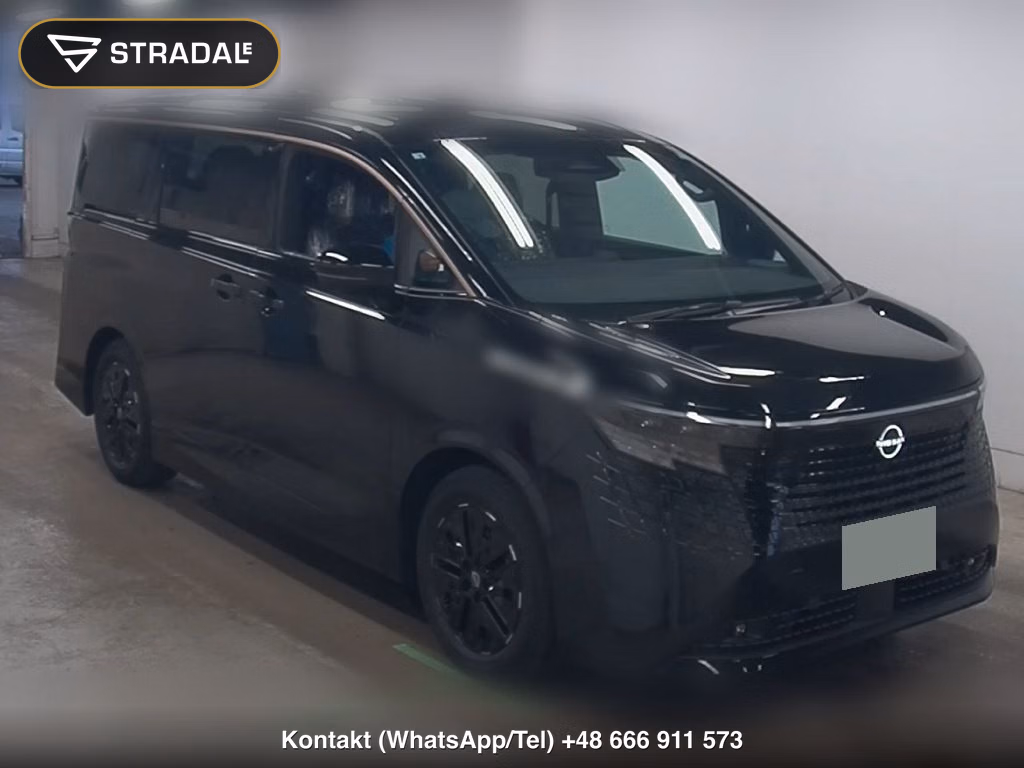 NISSAN ELGRAND 5D 4WD G E-4ORCE 2026, aukcja z Japonii, zdjęcie 1