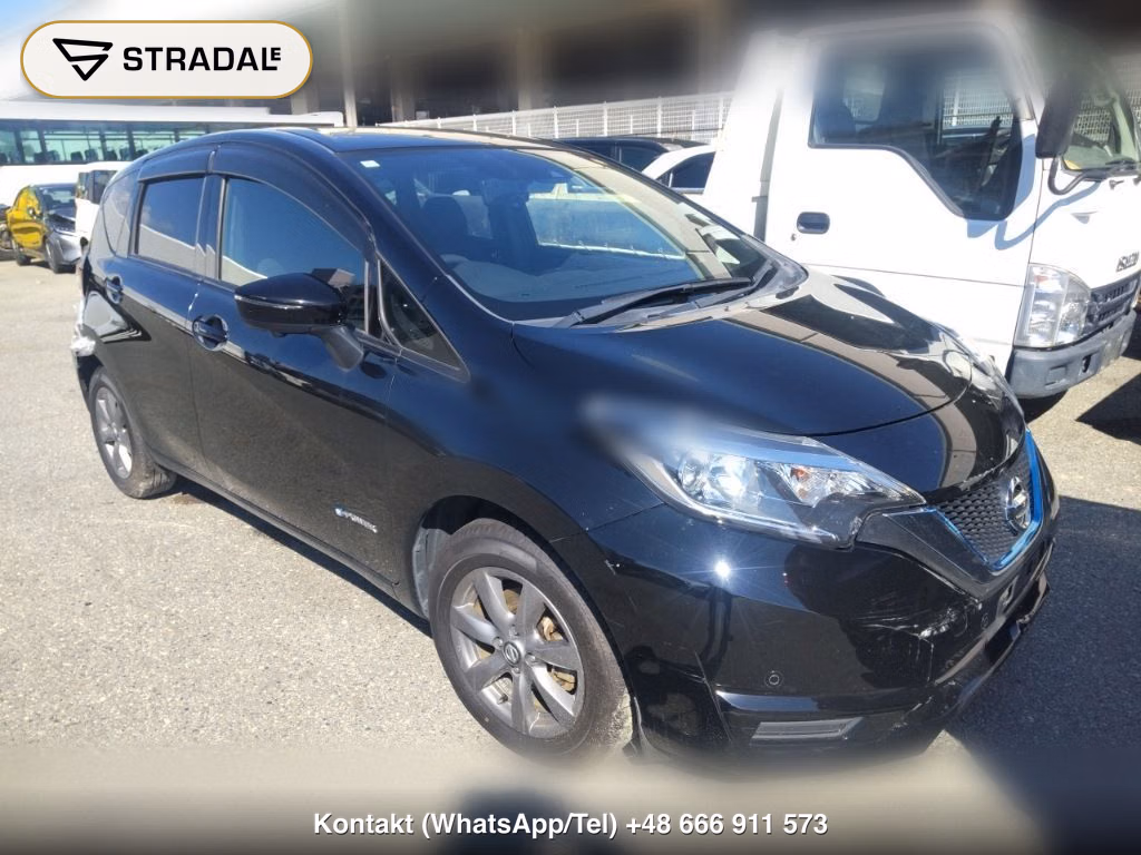 NISSAN NOTE E-POWER X BLACK ARROW 2018, aukcja z Japonii, zdjęcie 1