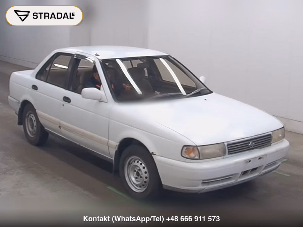 NISSAN SUNNY 4D 1993, aukcja z Japonii, zdjęcie 1