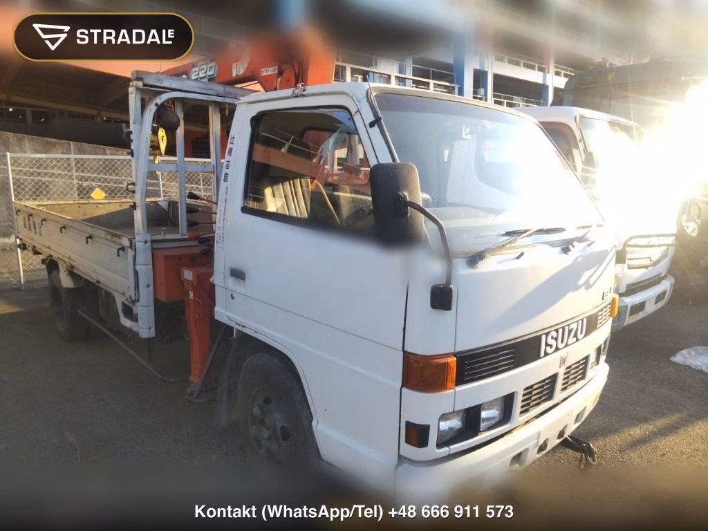 ISUZU ELF TRUCK 2D CRANE 1988, aukcja z Japonii, zdjęcie 1