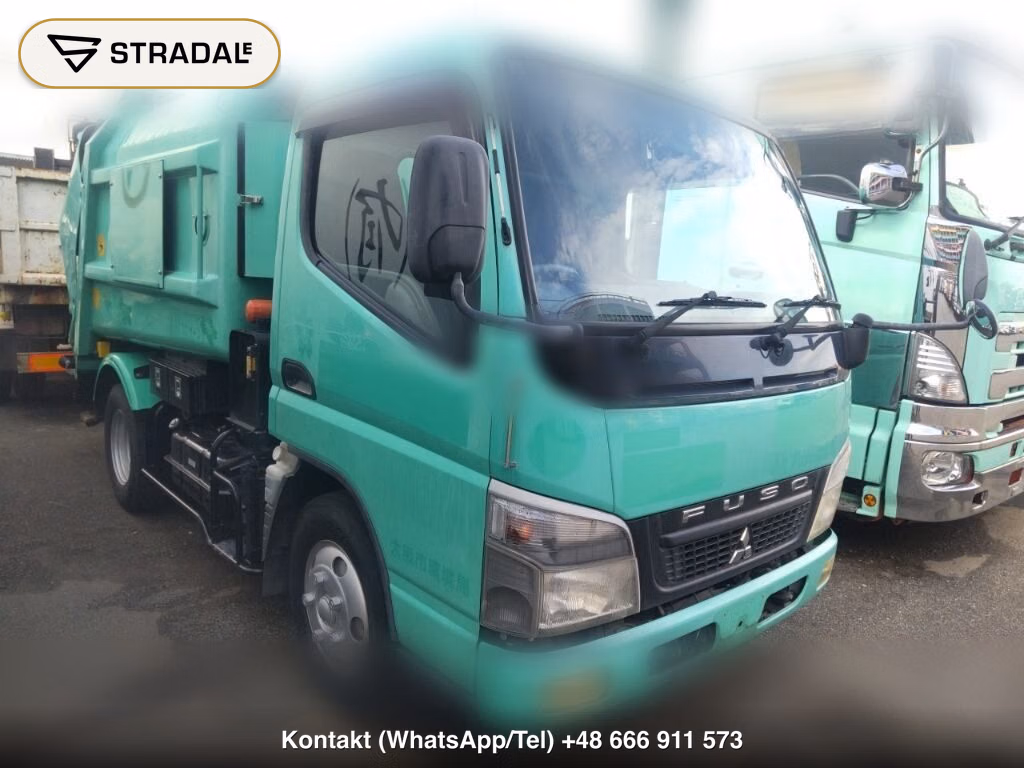MITSUBISHI FUSO CANTER 2D GARBAGE TRUCK 2010, aukcja z Japonii, zdjęcie 1