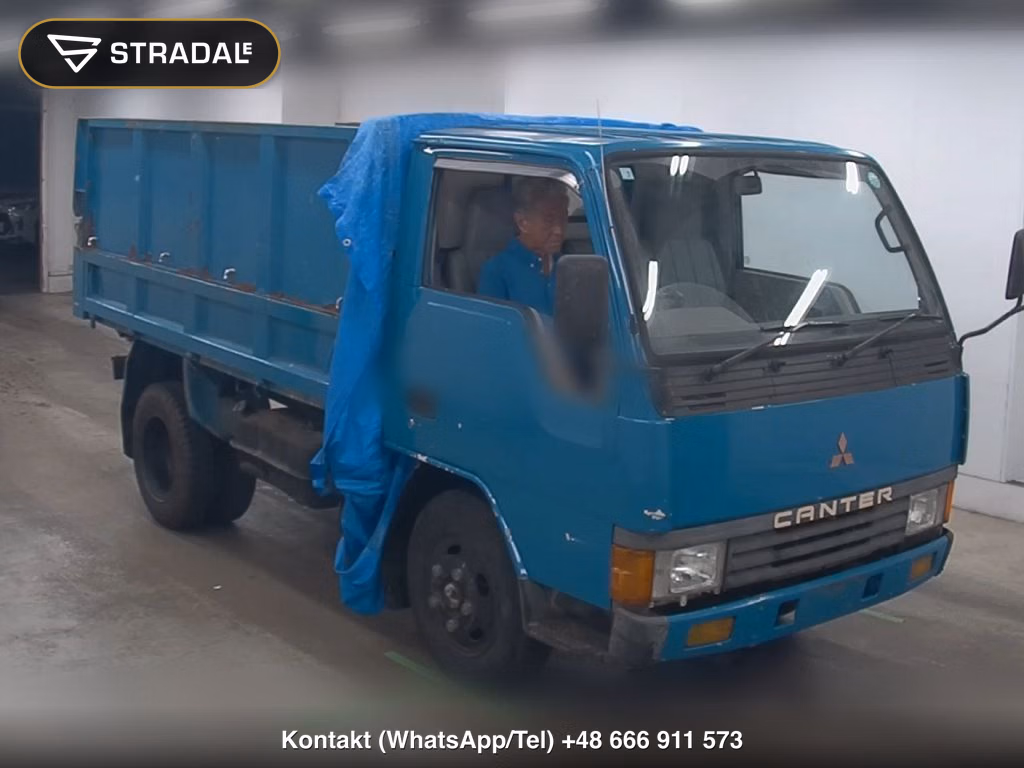 MITSUBISHI FUSO CANTER 2D DUMP 1989, aukcja z Japonii, zdjęcie 1