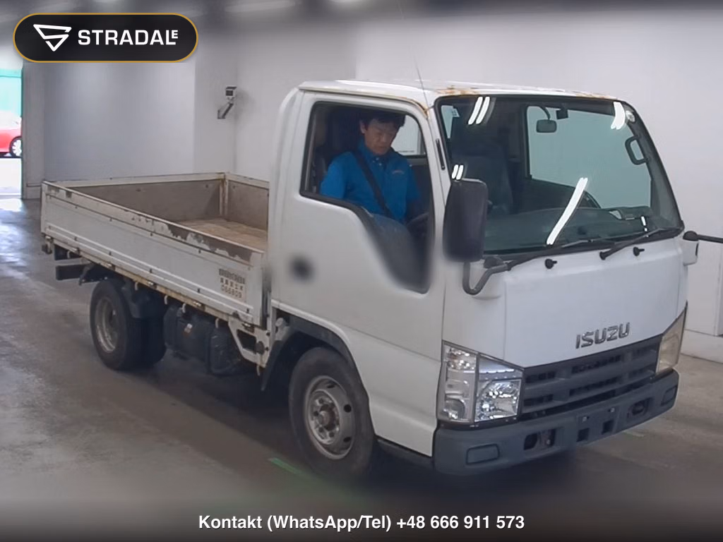 ISUZU ELF TRUCK 2D FULL FLAT LOW 2009, aukcja z Japonii, zdjęcie 1
