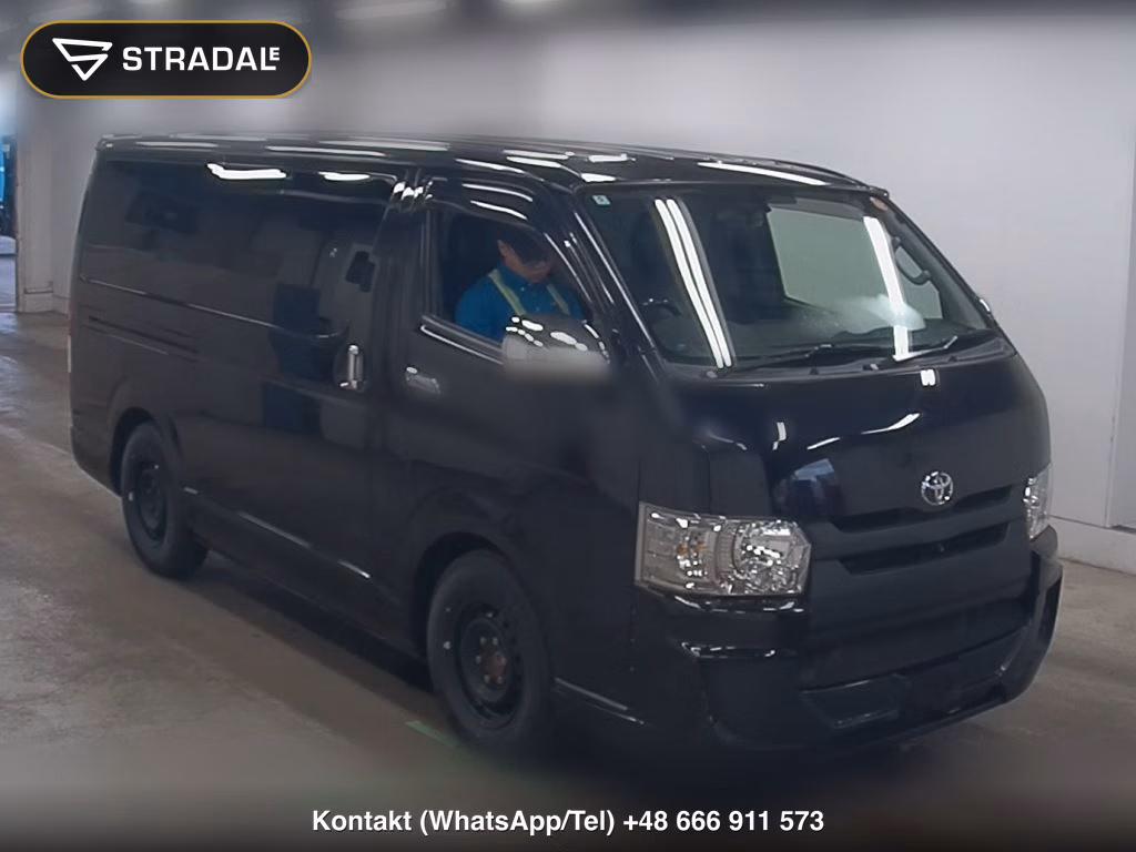 TOYOTA HIACE VAN 5D LONG SUPER GL DARK PRIME 2017, aukcja z Japonii, zdjęcie 1