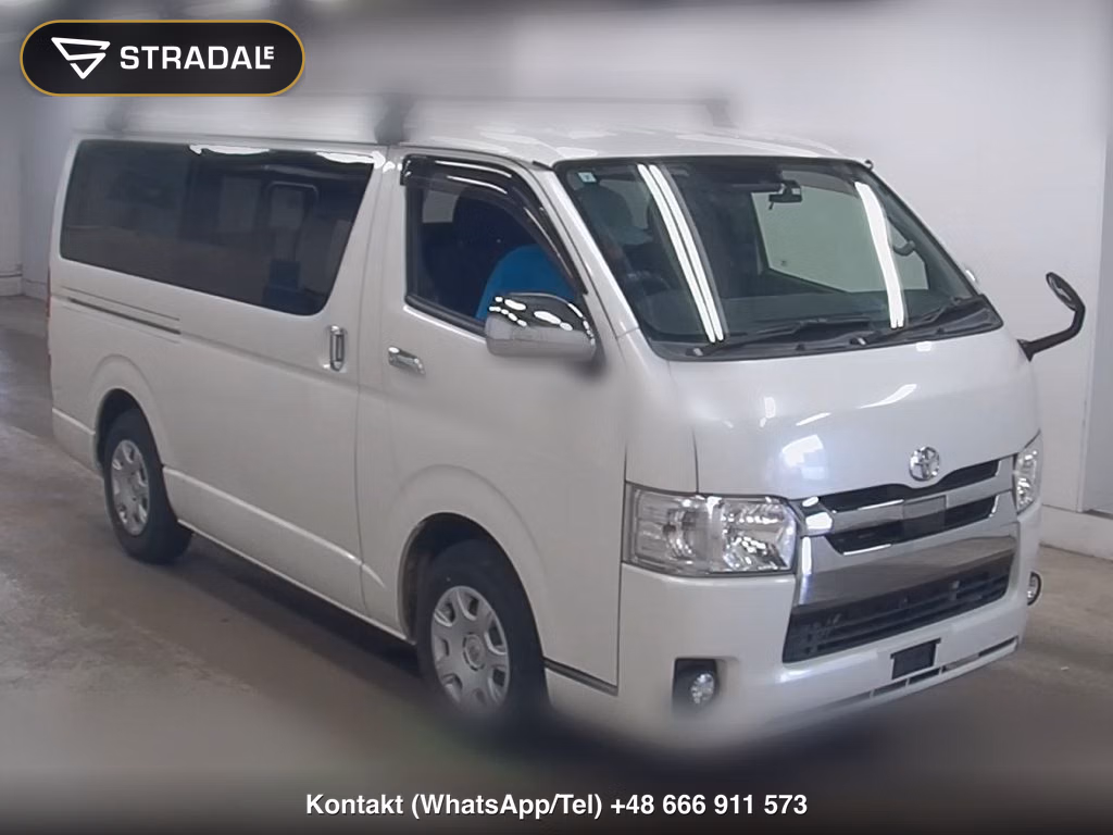TOYOTA HIACE VAN 5D LONG SUPER GL 2018, aukcja z Japonii, zdjęcie 1