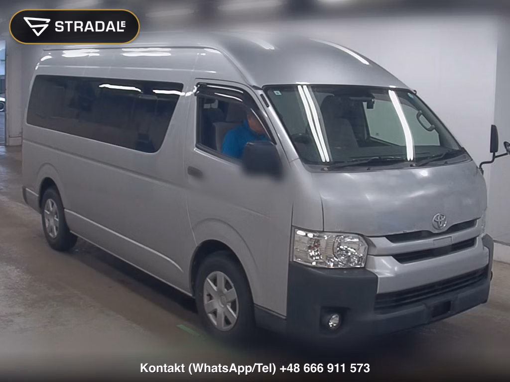 TOYOTA HIACE COMMUTER 4D SUPER LONG GL 2018, aukcja z Japonii, zdjęcie 1