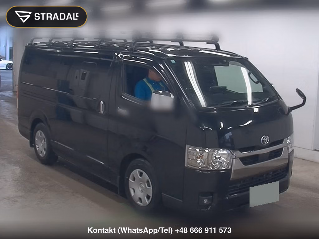 TOYOTA HIACE VAN 5D LONG SUPER GL DARK PRIME2 2023, aukcja z Japonii, zdjęcie 1