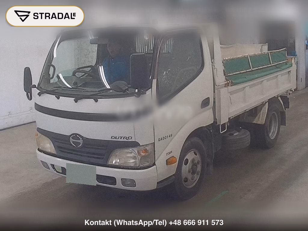 HINO DUTRO 2D FULL LOW DECK STRENGTHEN DUMP, miniaturka 5