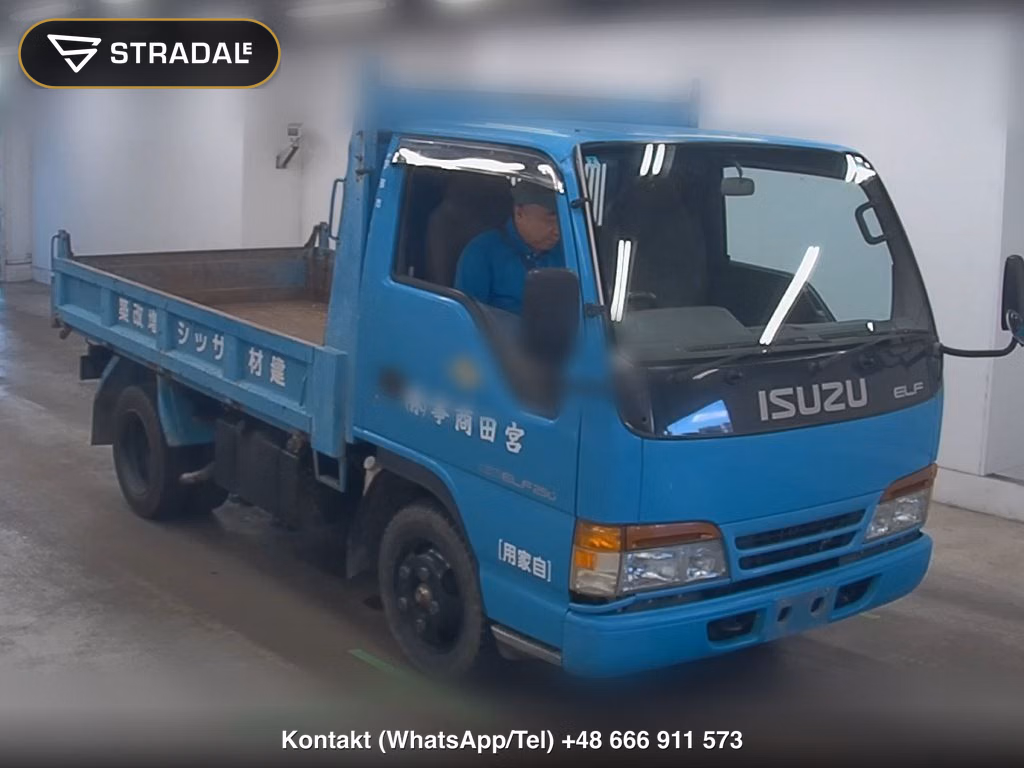 ISUZU ELF TRUCK 2D DUMP 1995, aukcja z Japonii, zdjęcie 1