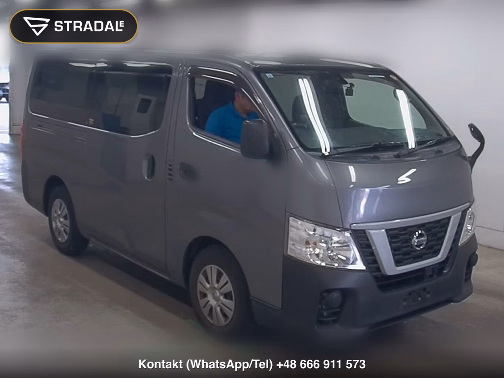NISSAN NV350CARAVAN VAN 5D LONG DX TURBO 2018, aukcja z Japonii, zdjęcie 1