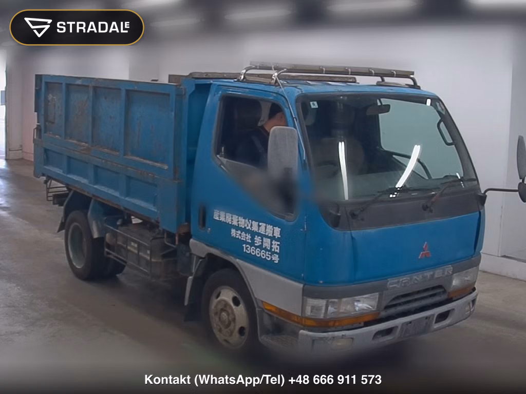 MITSUBISHI FUSO CANTER 2D DUMP 1999, aukcja z Japonii, zdjęcie 1