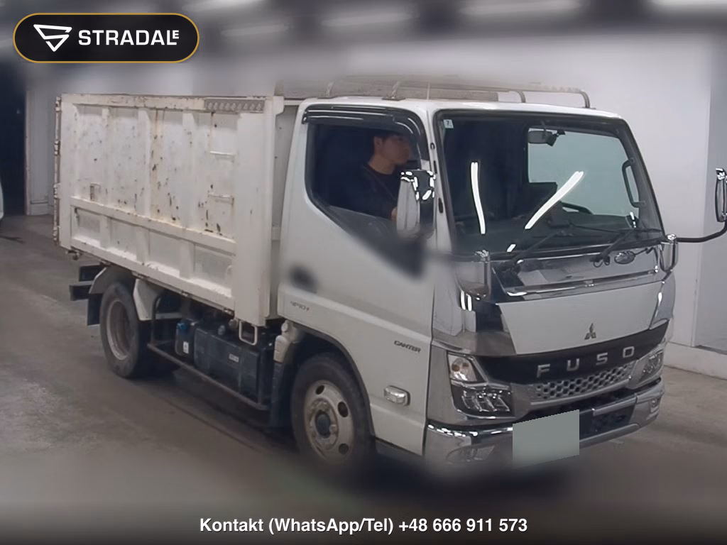 MITSUBISHI FUSO CANTER 2D ALL LOW DECK DUMP 2021, aukcja z Japonii, zdjęcie 1