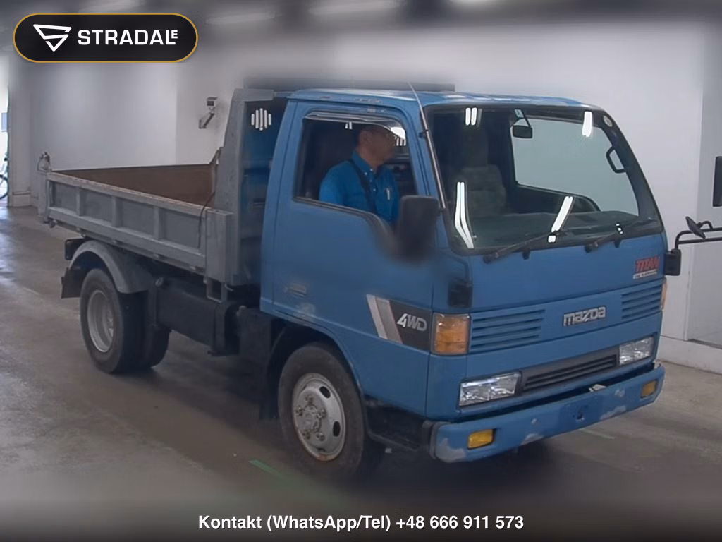 MAZDA TITAN TRUCK 2D 4WD DUMP 1992, aukcja z Japonii, zdjęcie 1