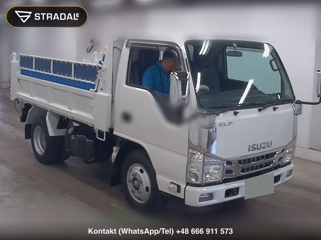 ISUZU ELF TRUCK 2D STRENGTHEN DUMP 2018, aukcja z Japonii, zdjęcie 1