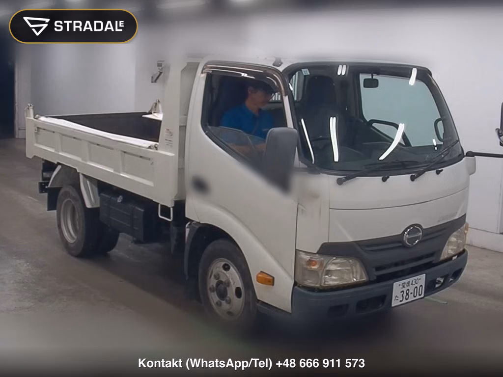 HINO DUTRO 2D DUMP 2012, aukcja z Japonii, zdjęcie 1