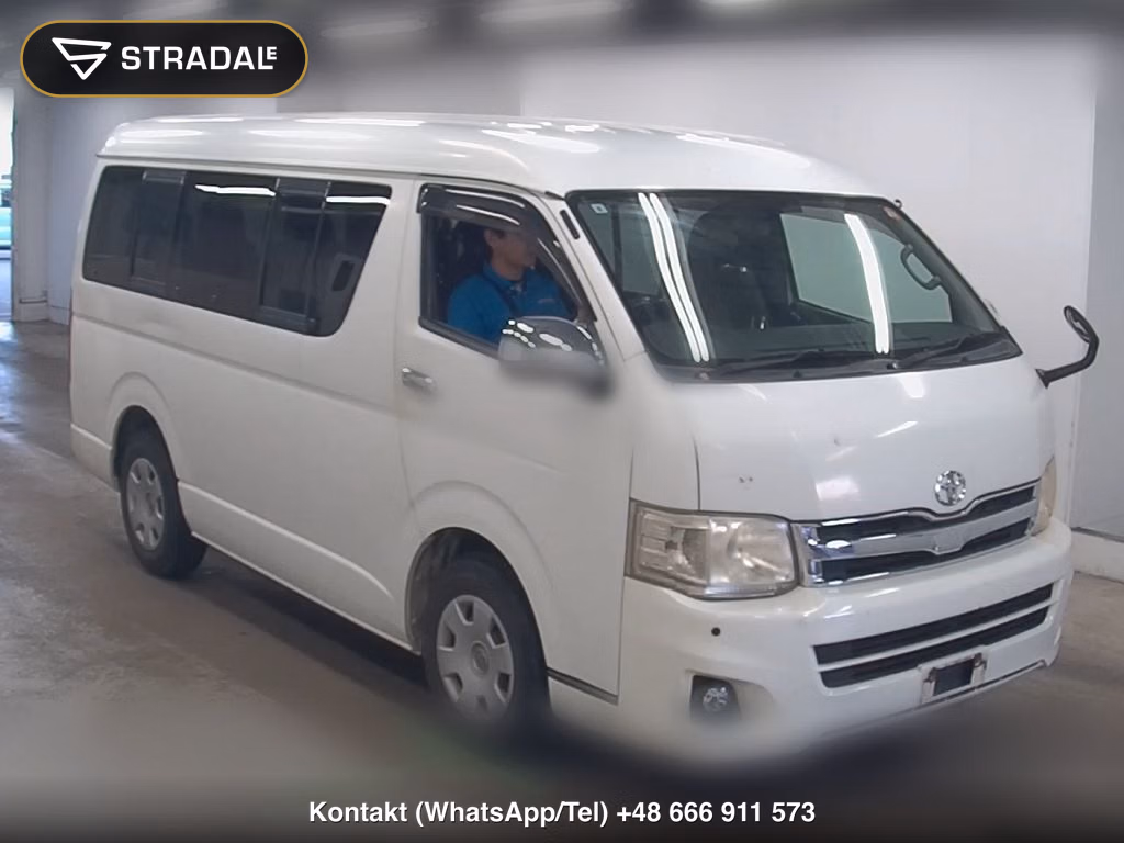 TOYOTA HIACE WAGON 4D GL 2011, aukcja z Japonii, zdjęcie 1