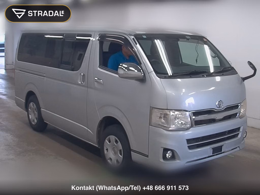TOYOTA HIACE VAN 5D 4WD LONG SUPER GL 2013, aukcja z Japonii, zdjęcie 1