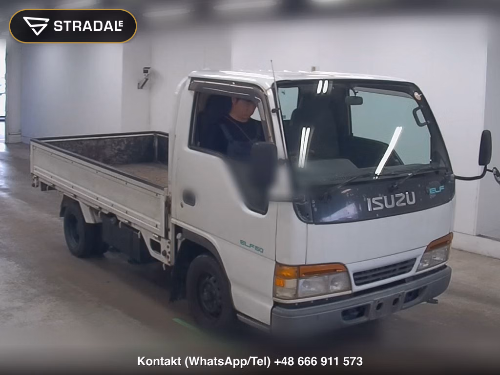 ISUZU ELF TRUCK FLAT DECK 1999, aukcja z Japonii, zdjęcie 1