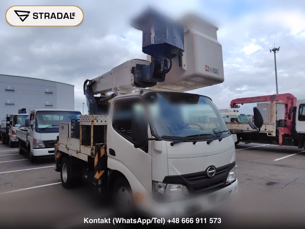 HINO DUTRO 2D AERIAL WORK 2018, aukcja z Japonii, zdjęcie 1