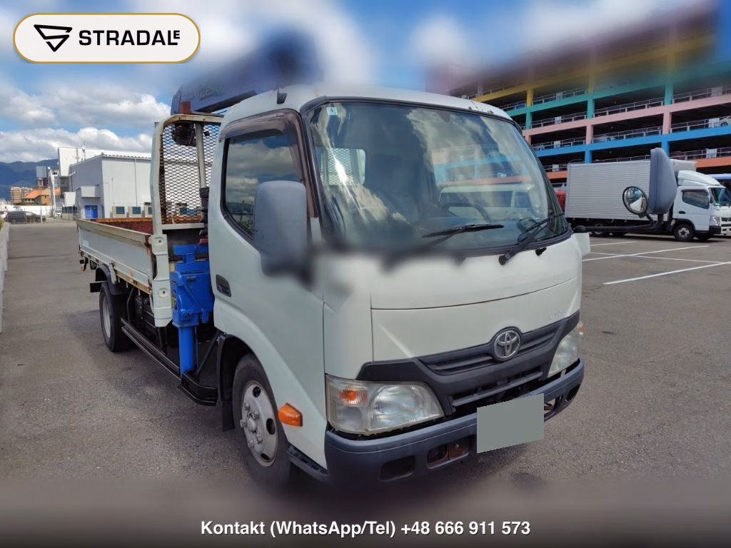 TOYOTA DYNA TRUCK 2D CRANE 2014, aukcja z Japonii, zdjęcie 1