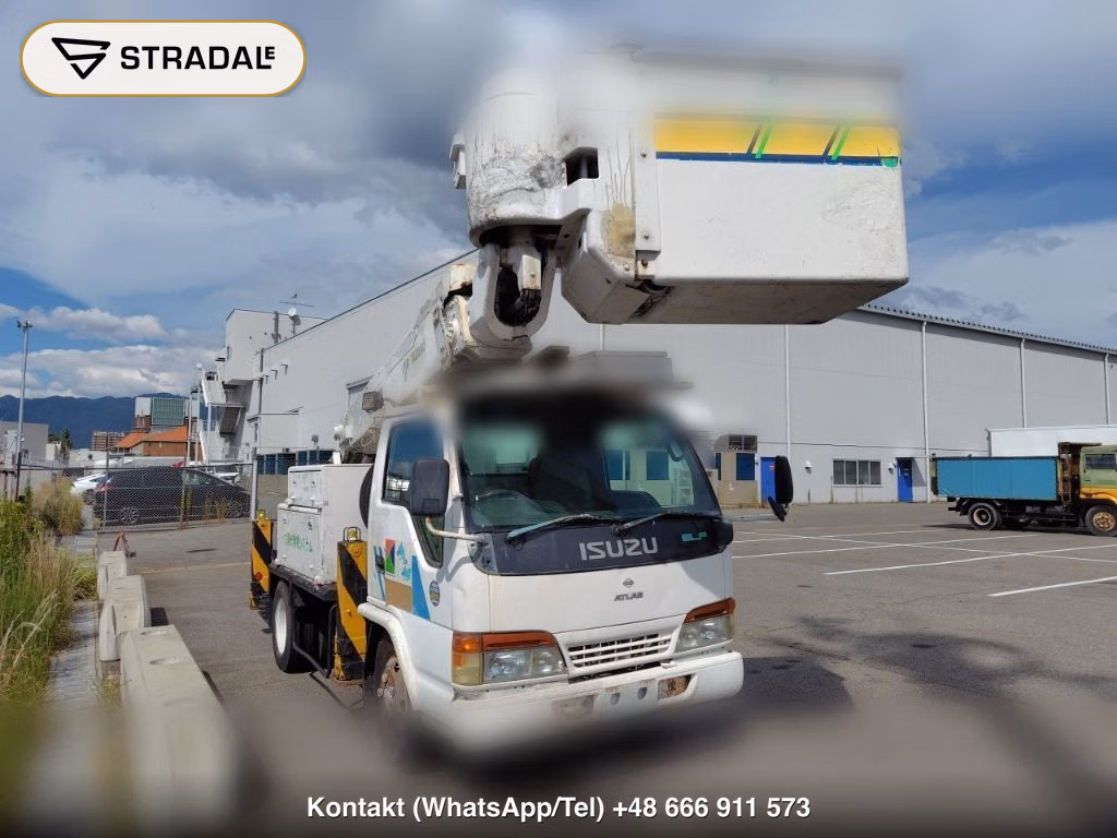 ISUZU ELF TRUCK AERIAL WORK 1998, aukcja z Japonii, zdjęcie 1