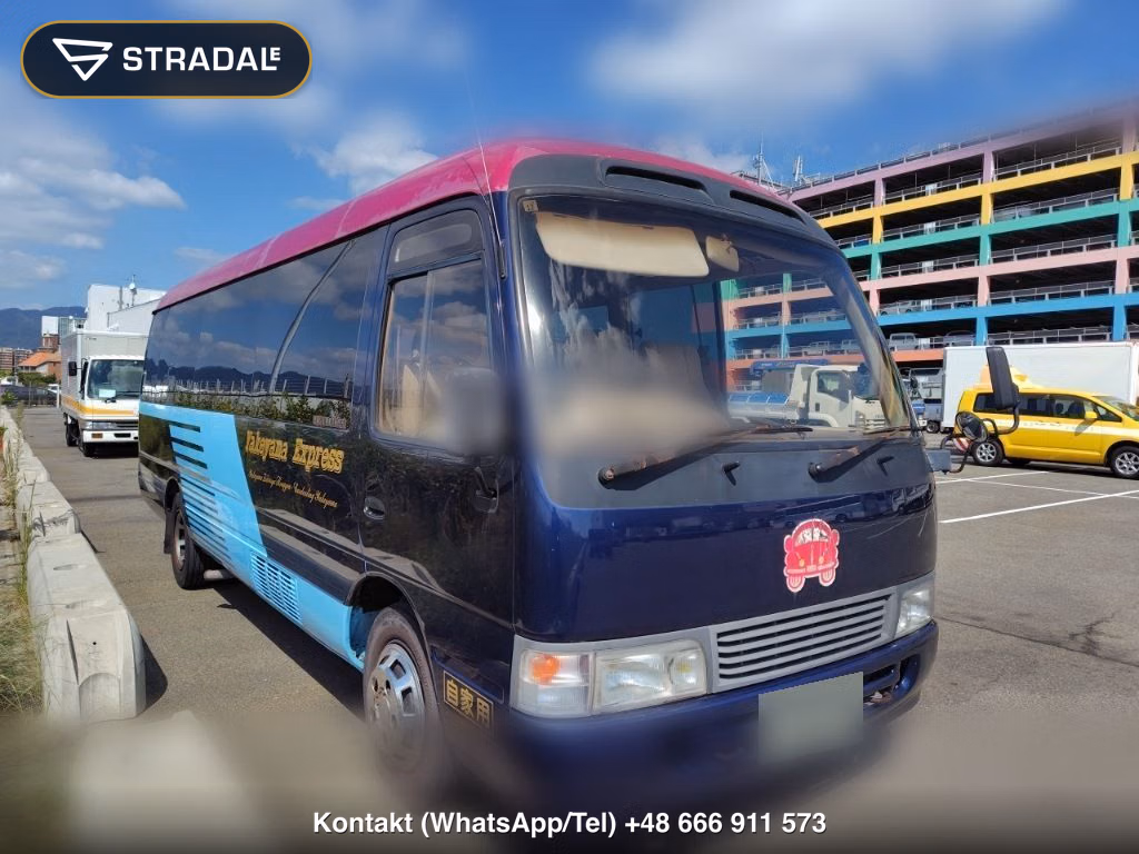 TOYOTA COASTER 2D LONG DX TURBO 1995, aukcja z Japonii, zdjęcie 1