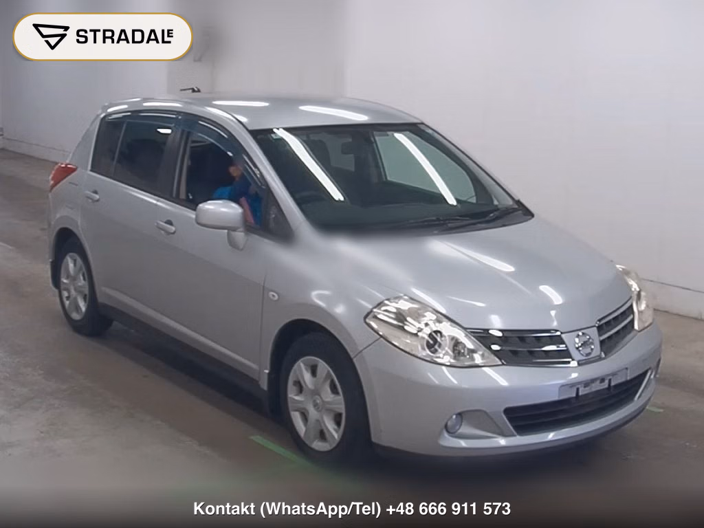 NISSAN TIIDA 15M 2010, aukcja z Japonii, zdjęcie 1