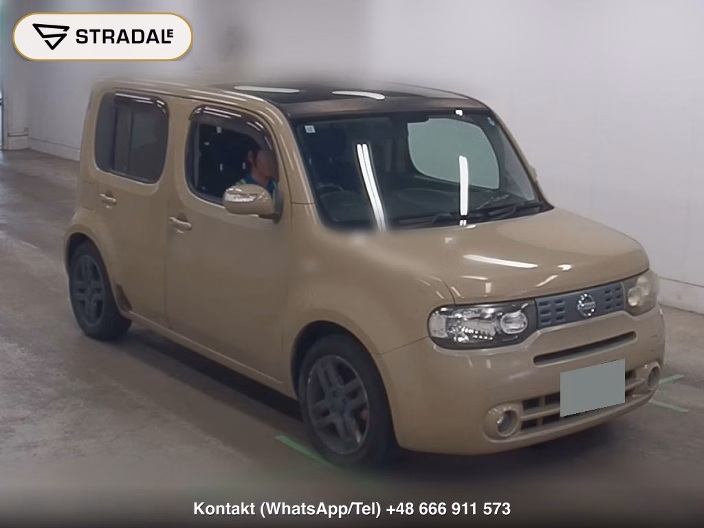 NISSAN CUBE 15G 2009, aukcja z Japonii, zdjęcie 1