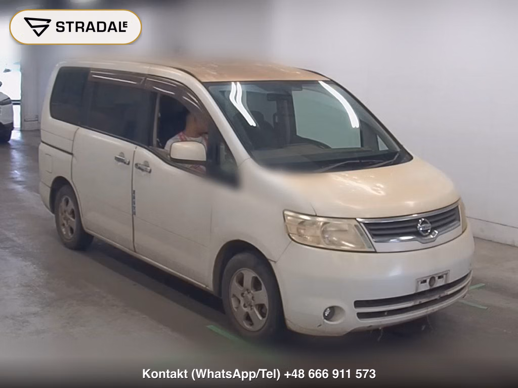 NISSAN SERENA 5D 2006, aukcja z Japonii, zdjęcie 1