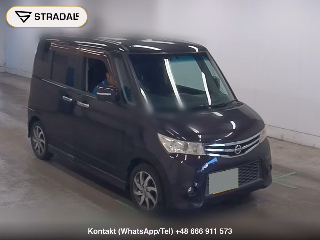 NISSAN ROOX HIGHWAY STAR TURBO 2010, aukcja z Japonii, zdjęcie 1