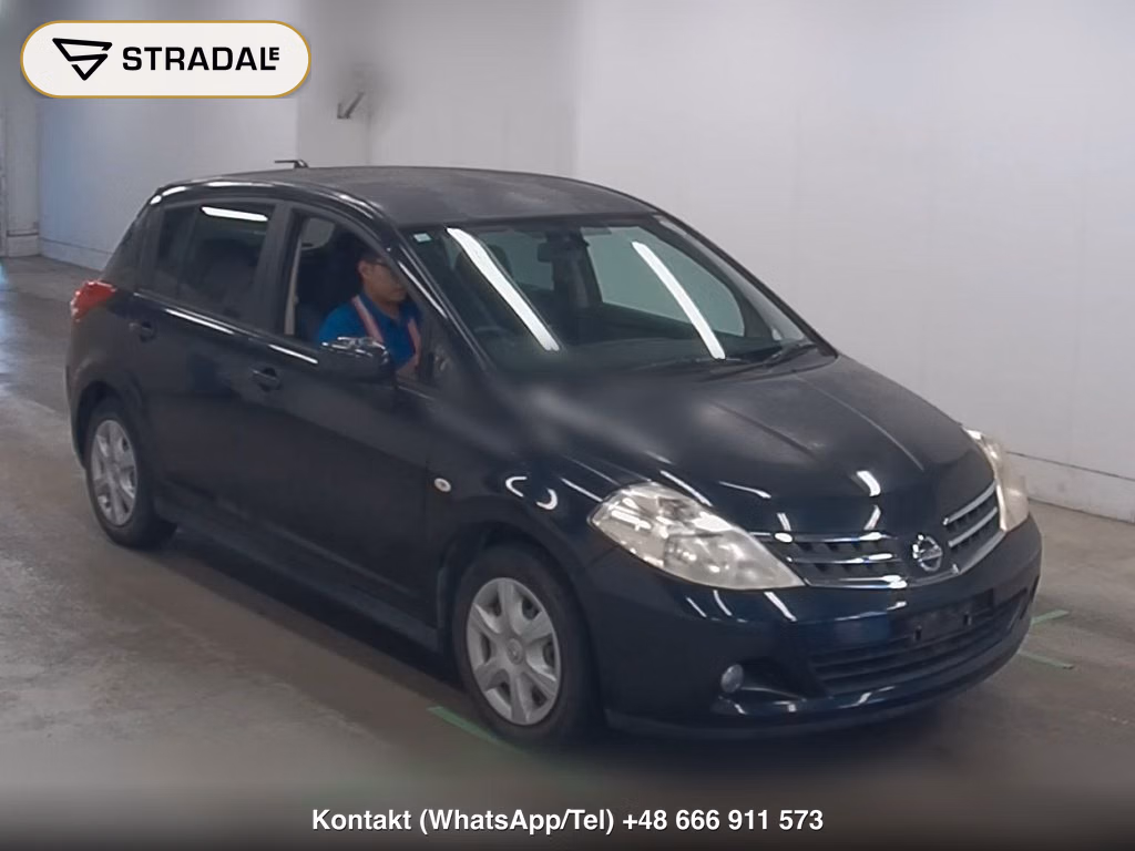NISSAN TIIDA 15M 2011, aukcja z Japonii, zdjęcie 1