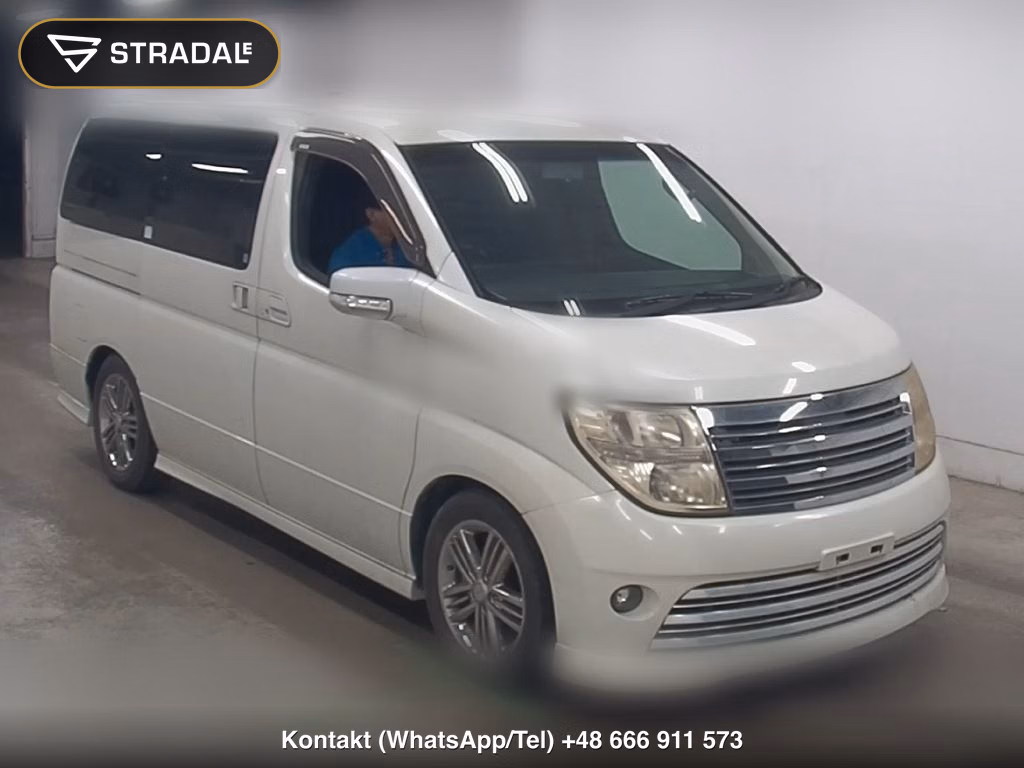 NISSAN ELGRAND 5D RIDER S 2005, aukcja z Japonii, zdjęcie 1