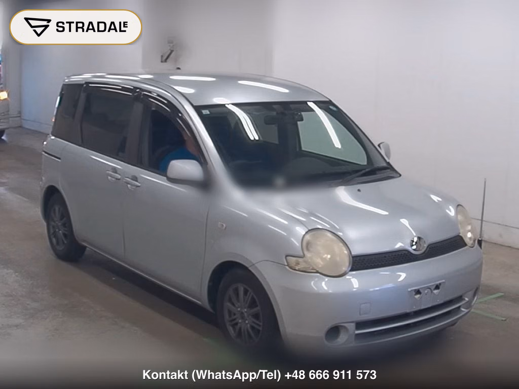 TOYOTA SIENTA X 2003, aukcja z Japonii, zdjęcie 1