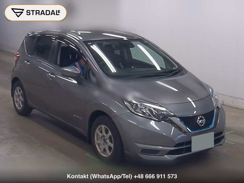 NISSAN NOTE E-POWER X 2018, aukcja z Japonii, zdjęcie 1