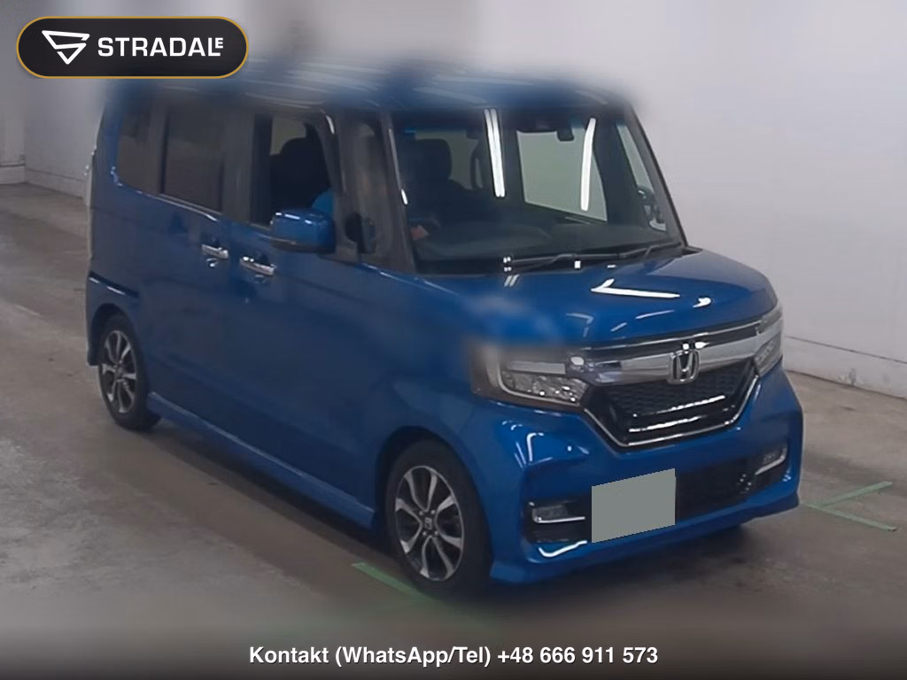 HONDA N-BOX CUSTOM G･L HONDA SENSING 2019, aukcja z Japonii, zdjęcie 1