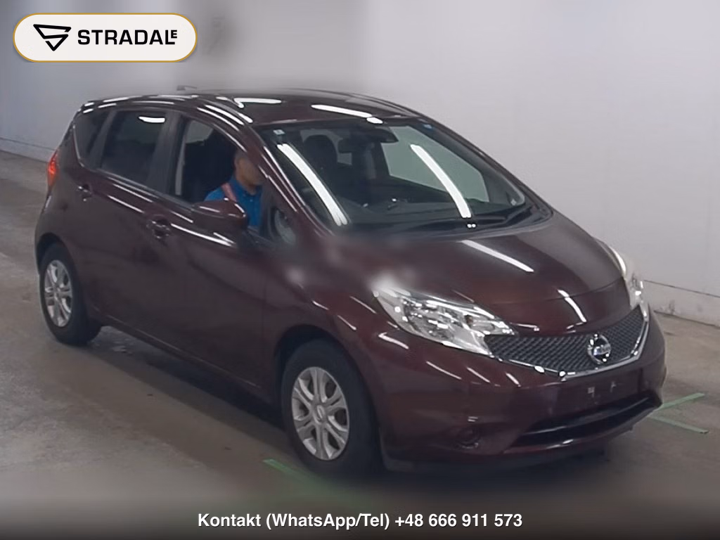 NISSAN NOTE X DIG-S 2016, aukcja z Japonii, zdjęcie 1