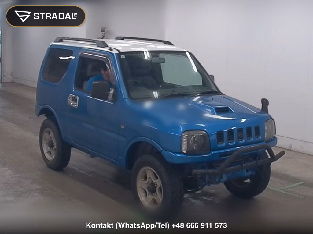 SUZUKI JIMNY 3D 4WD XC 1999, aukcja z Japonii, zdjęcie 1