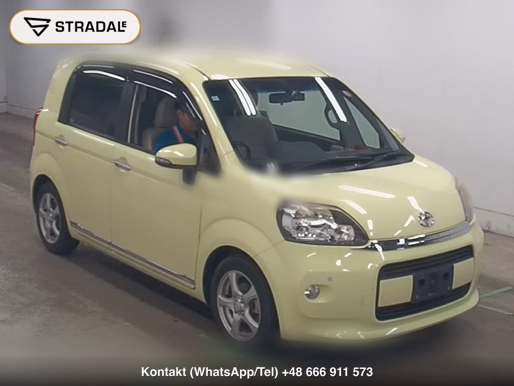 TOYOTA PORTE 4D F 2012, aukcja z Japonii, zdjęcie 1
