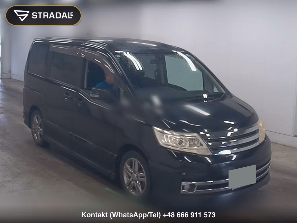 NISSAN SERENA 5D RIDER 2010, aukcja z Japonii, zdjęcie 1