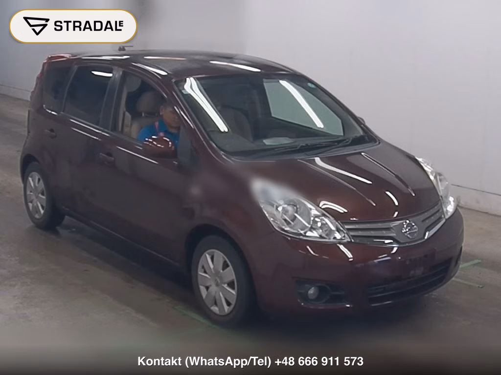 NISSAN NOTE 15X 2010, aukcja z Japonii, zdjęcie 1