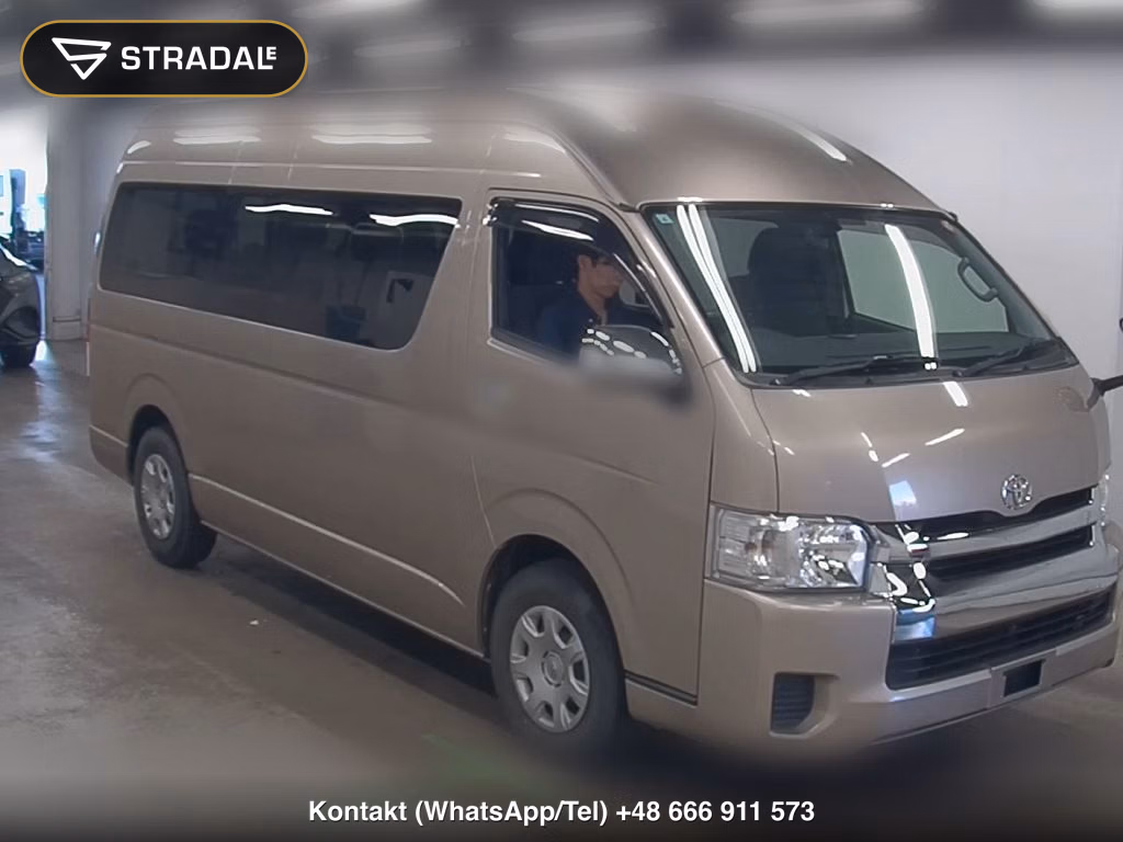 TOYOTA HIACE WAGON 4D GRAND CABIN 2016, aukcja z Japonii, zdjęcie 1