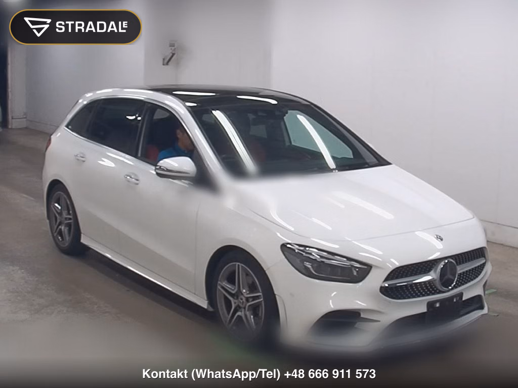 MERCEDES BENZ B-CLASS B180 AMG LINE 2019, aukcja z Japonii, zdjęcie 1
